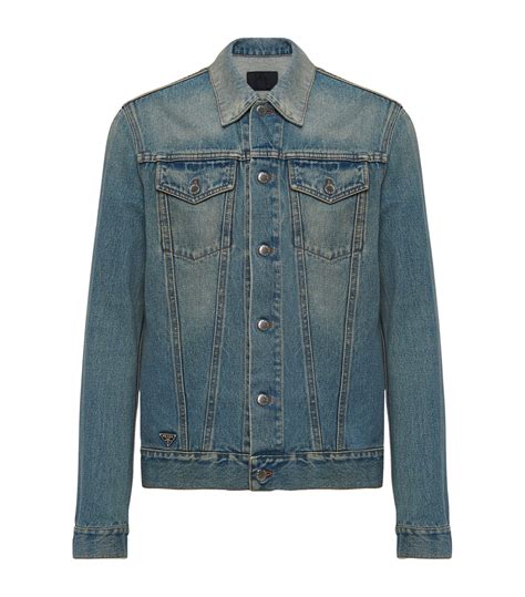 men's prada jean jacket|men's Prada jacket sale.